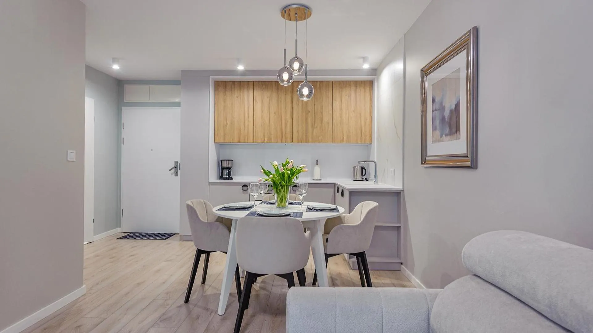 Six&Six Garden Whiteblue Apartment Kolobrzeg