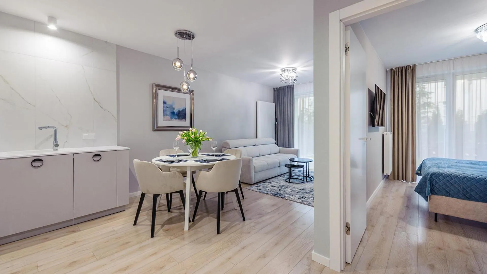 Six&Six Garden Whiteblue Apartment Kolobrzeg 0*,
