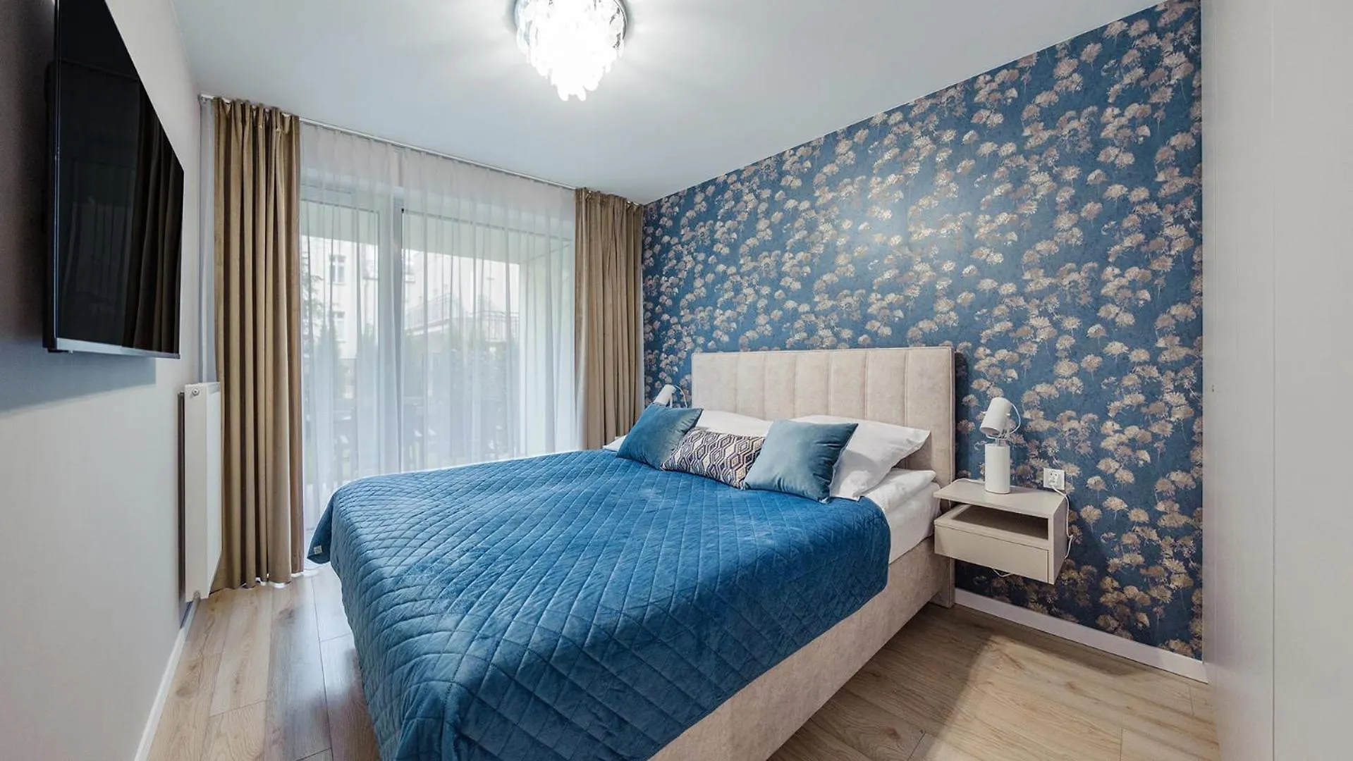 Six&Six Garden Whiteblue Apartment Kolobrzeg